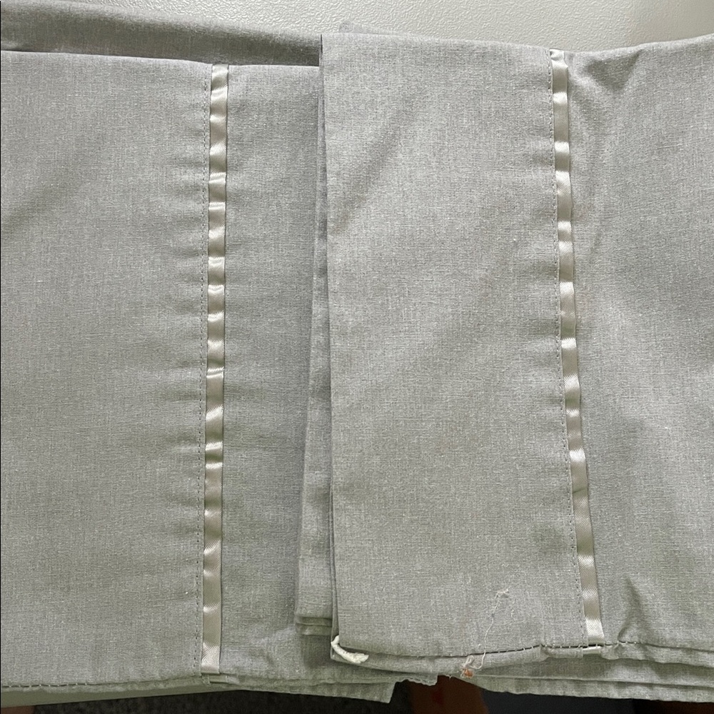 West Point Steven Gray Standard Size Pillowcases (Set of 2)